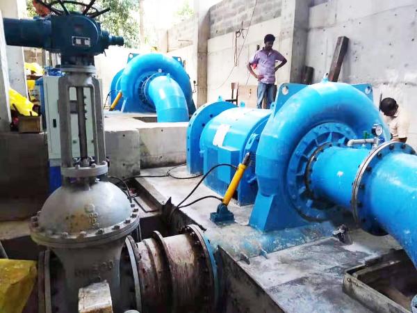 Customized Francis Hydro Turbine with Stainless Steel Runner 5mw