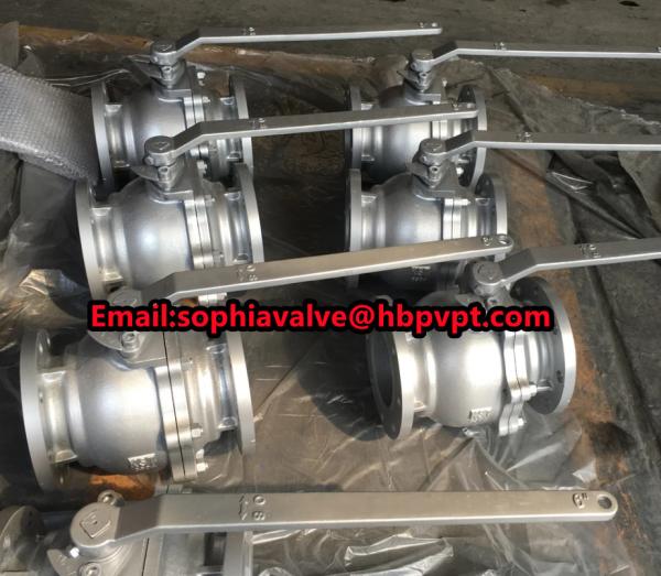 price for JIS standard 10K cast iron 2-pc ball valve, factory located in Xingtai, Hebei