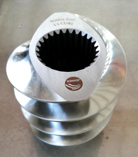Rxt65 Corrosion Resistance Conveying Extrusion Machine Parts for Puffed PET Food