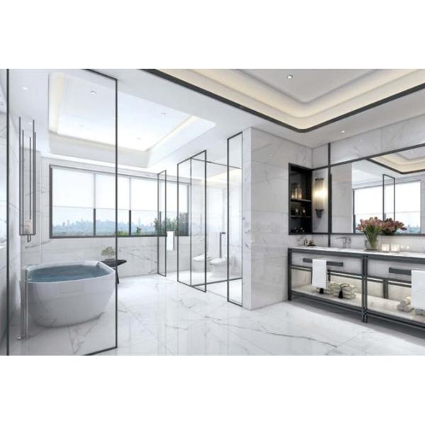 Анти- бактериальная плитка Каррары мраморная керамическая с точной проницаемостью воздуха