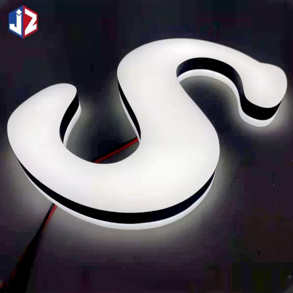 Corrosion Resistance 3D Acrylic Letters Illuminated Channel Letter Signs