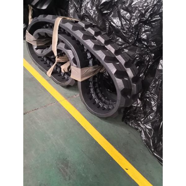 Pistas de goma resistentes de Kobelco, piezas pesadas del tren de aterrizaje del