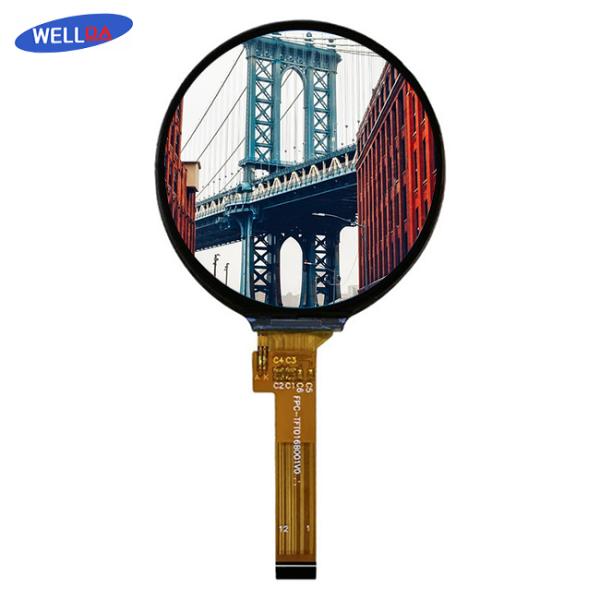 1,6 в круглом дисплее LCD с дисплеем пиксела Высоко-определения 400*400 RGB