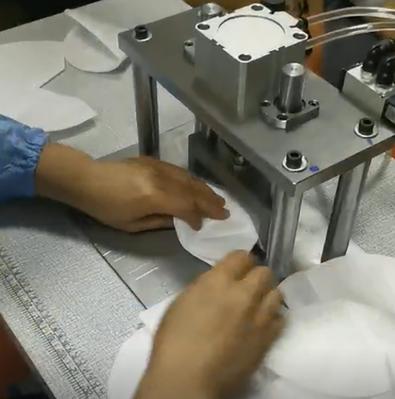 Estabilidade da anti energia da máquina da máscara do vírus N95 KN95 e capacidade de produção altas eficientes