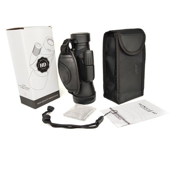 12x50 BAK4 Telescópio monocular de telefone móvel à prova d'água HD/ED Escopo com tripé