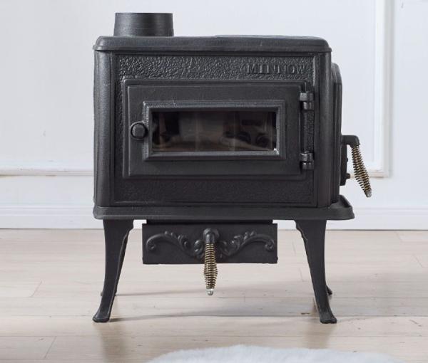 American Style Wood Burning Real Fire Fireplace European Style Retro Cast Iron Wood Burning Heater Household Heater