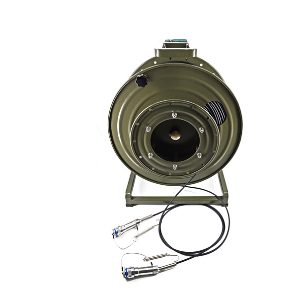 Retractable Reel 8 Channel TPU Military Tactical Patch Cord