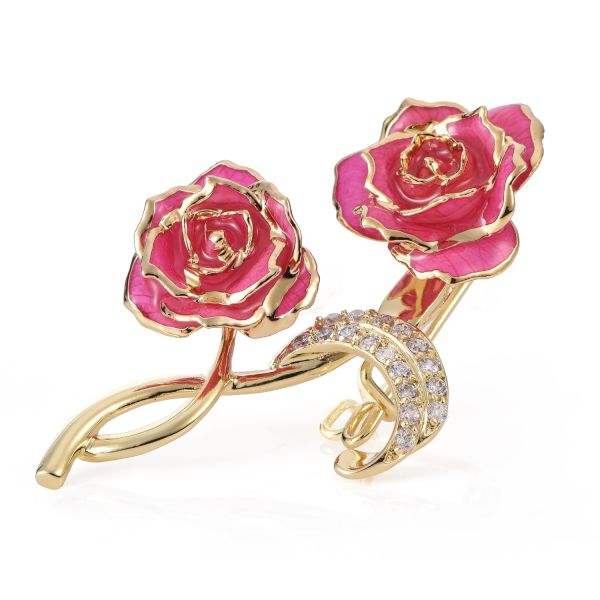 Pure Handmade Fashion Rose Necklace Wholesale for Christmas Birthday  Valentine Gift