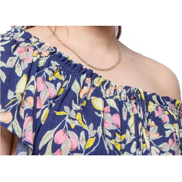 Printing Crinkled Ladies Satin Pyjamas Short Dress With Smocked At Shoulder