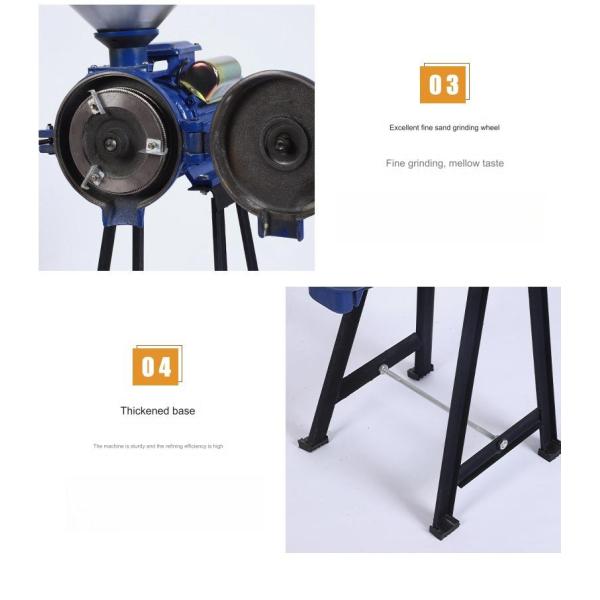 s Electric Grain Mill Barley Grinder Malt Crusher for Multifunction Grain Flour Processing