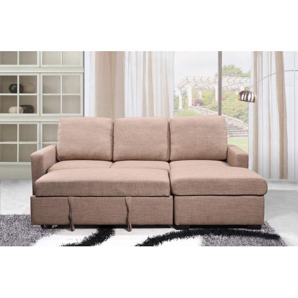 Modern villa living room single person sofa set household Beige lamb fabric cashew nut arc creative sofa with Foot-rest