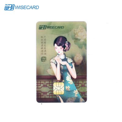 PVC Smart Card de RoHS, tecnologia do PVC Chip Card With Silk Printing