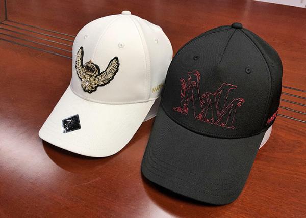 Metal Buckle Sports Baseball Caps 6 Panel Embroidery Logo Private Labels
