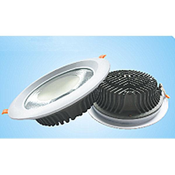 5w - 50w Indoor Bathroom Led Downlights Led Cob Ceiling Light Aluminum Lamp Body Material