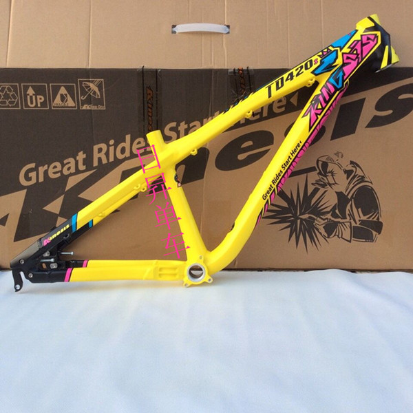 26er Dirt Jump Алюминиевый велосипедный каркас горный велосипед 100-130 мм Hardtail Mtb Frame