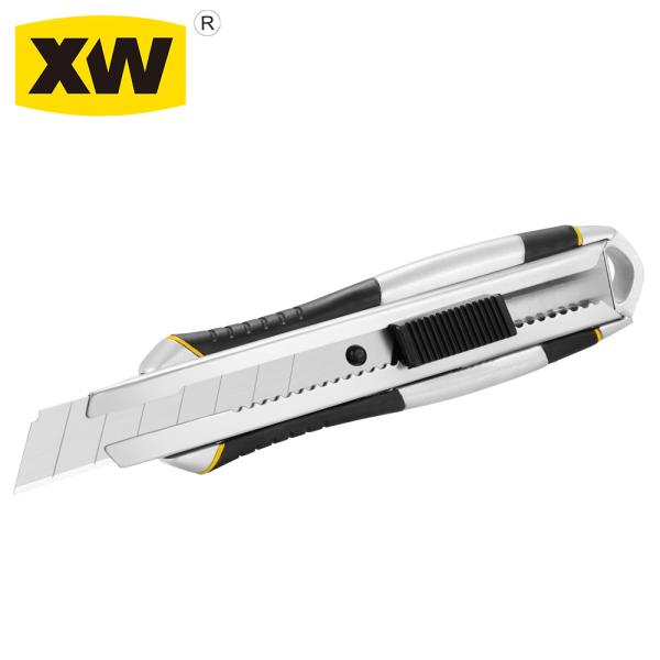 18MM Auto Load Aluminum Alloy Snap Off Knife 165.5*36.5*23mm SX9018