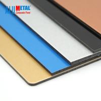 6mm Dibond à prova de fogo Nano composto de alumínio da placa de sanduíche do painel do PE de 1500 x de 4000mm
