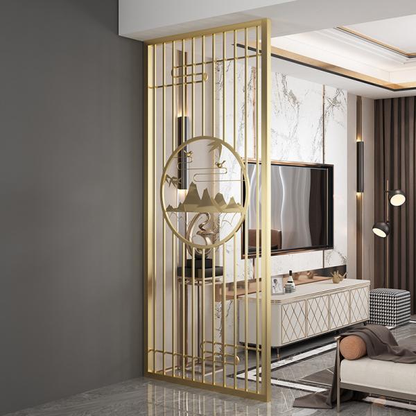 PVD Coating decorative steel fence panels Customized decorative metal wall panels