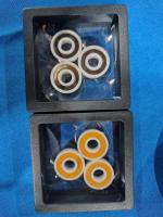 Bolas de ranura profunda 608 rodamientos de cerámica resistencia a altas temperaturas para patines