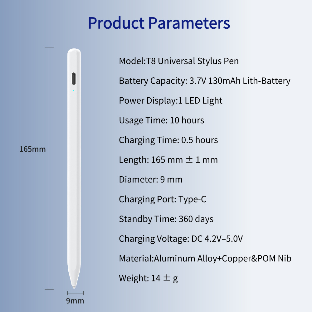 Universal Stylus Pen Tablet Pen Magnetic Stylus for Android/ios Phones and Tablets Active Universal Pencil for Redmi