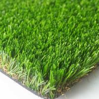 Herbe artificielle Olive Green Color 12400Dtex de jardin de luxe
