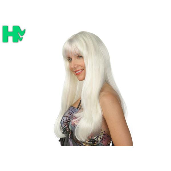 Machine Made Sexy Pretty Natural Wave Non Weft Synthetic Hair Wigs For Cosplay