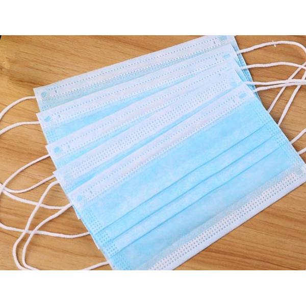 3 Ply Non Woven Food Industry Disposable Earloop Face Mask
