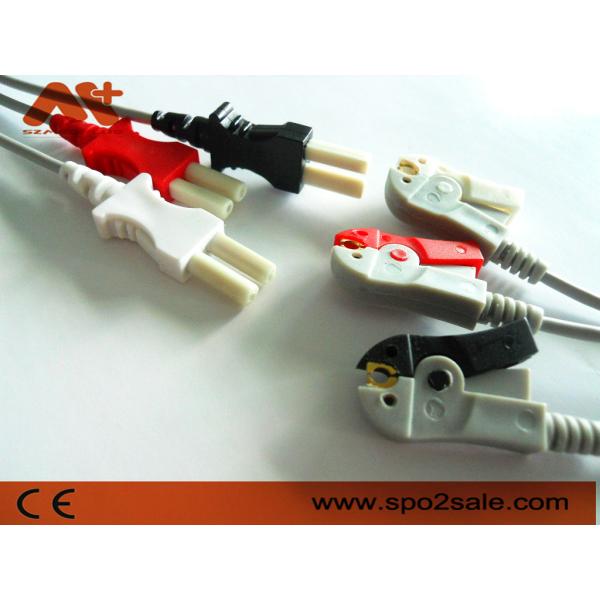Leadwire зажима ECG руководства Spacelabs совместимый 3 - 700-0006-00