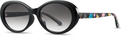 KIDS SUNGLASS 63210 PLASTIC OVAL DESIGN COLORFUL LENS GIRL CUTE GLASSES