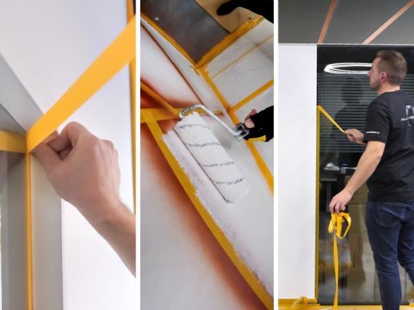 Automotive Masking Crepe Washi Paper Tape for Sharp Line Painting No Residue and Easy