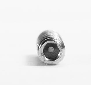 Zinc Plate Cross Head Screw Stainless Steel Hex Socket Set Screw With Flat Point