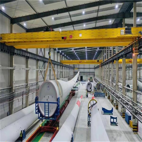 Aço personalizado, lâmina de turbina eólica de 56 m, semi-reboque de cama plana com pescoço de galinha