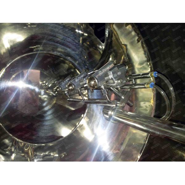 Pillet Candy Film Coating Machine Low Energy Consumption And Small Floor Area