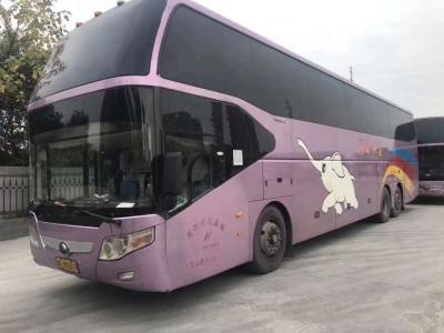 Double Axles 2012 Year Used Yutong Buses 67 Seats 58000km Mileage