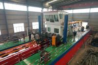 Yongsheng 400mm cortador de sucção sucção dragas motor diesel auto-propulsado