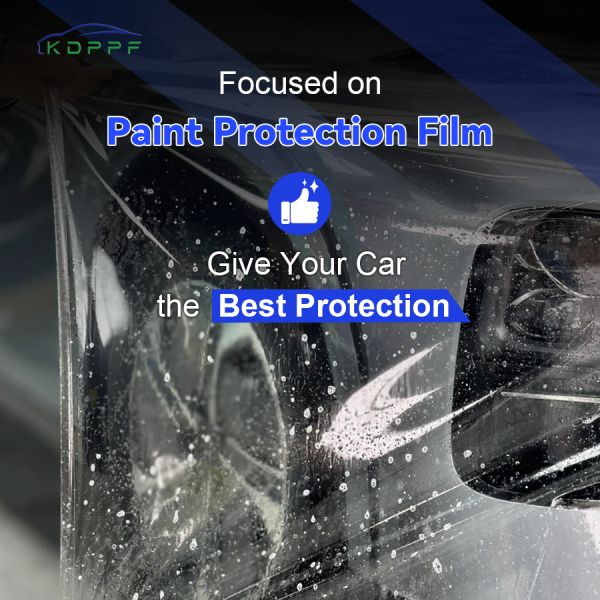 Gloss Paint Protection Film High Tensile 7.5 mil Clear PPF Self Healing ZSC75 TPU Transparent Hydrophobic 6 Years Warranty Car Film Coating Not Crack