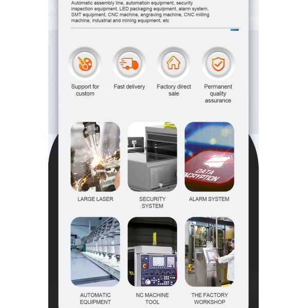 Lampe d'avertissement pour machine à corps en acrylique vissé, tour de machine, base en aluminium, pour machines CNC