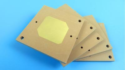 Rogers TMM 6 thermoset microwave material with bare copper, HASL, ENIG, OSP design for filters and couplers