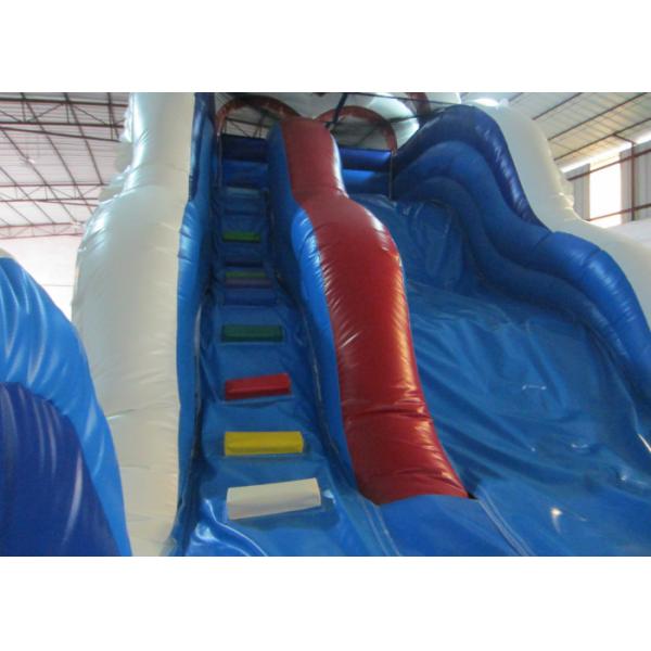 Водные горки парка атракционов коммерчески раздувные сгабривают для младенца детского сада