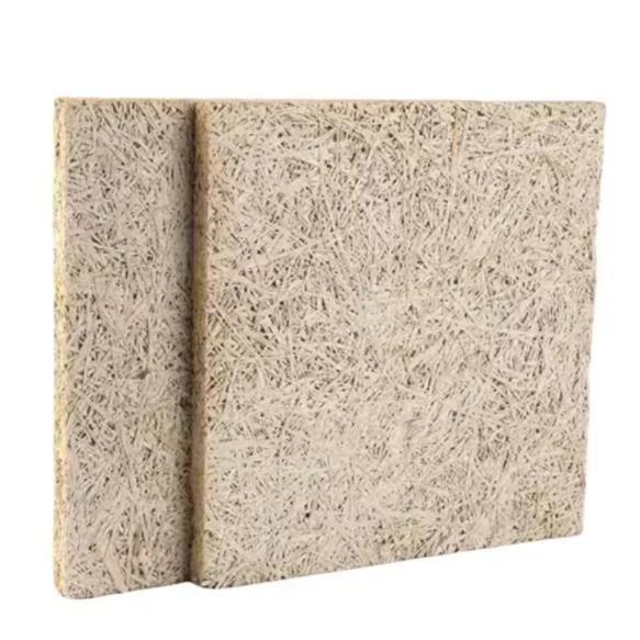 1200*2440mm Wood Wool Sound Absorbing Board for Noise Reduction Ceiling Decoration