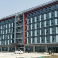 Hospital Building Aluminum Glass Curtain Wall Facade Modern Design