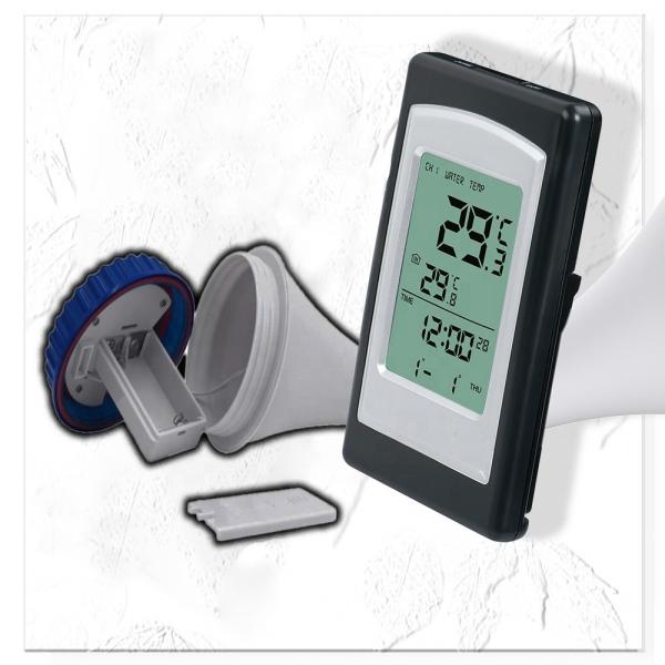 高精度 ±1.0°C 無線デジタル浮動温度計 プールと水族館 7-15v