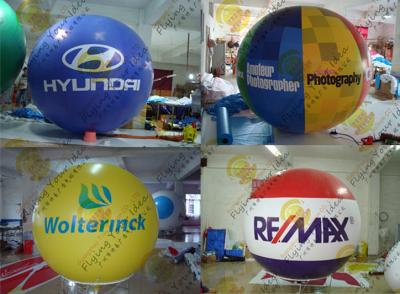 2.5m Thickness PVC Large Inflatable Balloons Fire Resistance For Outdoor Decorations