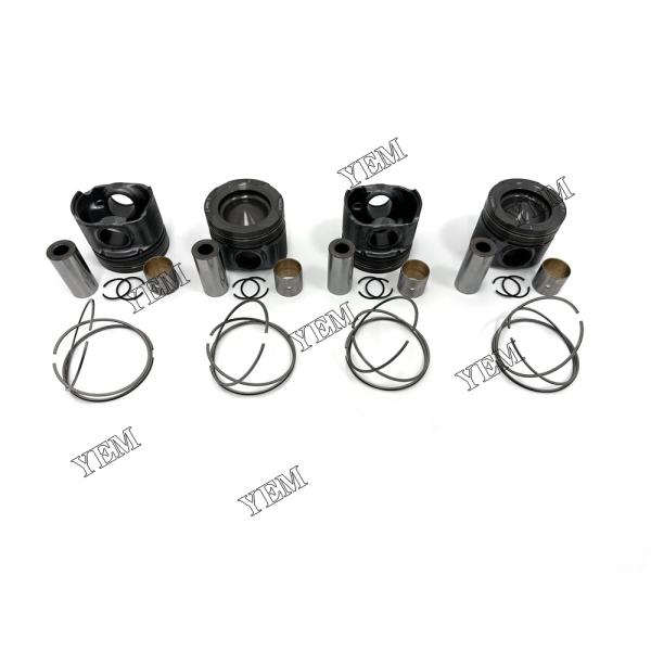 1GD Piston With Rings For Toyota Excavator Diesel Engine Parts