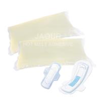 Adhésif chaud de fonte de couleur transparente de Waterwhite pour la stratification de Backsheet de couche-culotte jetable