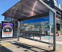 Éclat extérieur A du Signage 2500nits d'annonces de Digital 49 de pouce rentable pour l'aubette