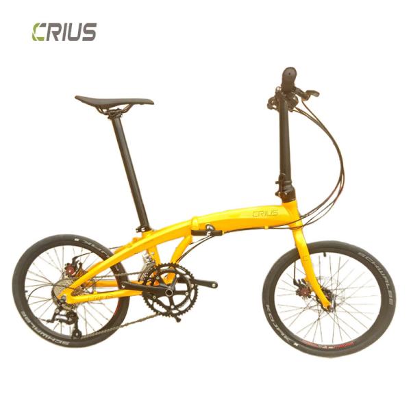 20 Ultralight Folding Road Bike with Aluminum Alloy Frame and SMN 3500 Rear Derailleur