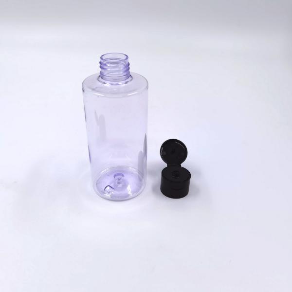 Бутылка 15ml 30ml шампуня ясной пурпурной миниатюры пластиковая с крышкой створки