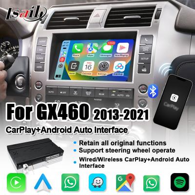 Relação apto para a utilização de CarPlay para Lexus GX460 2014-2021 LX570 RX NX com o automóvel sem fio de Android