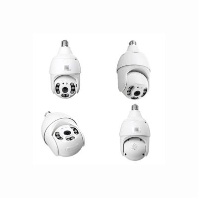 Da abóbada em dois sentidos da câmera de Wifi da voz de 3MP Hd Night Vision câmera sem fio de Ptz do bulbo da segurança